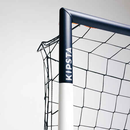 Size M Football Goal SG 500 - White/Blue