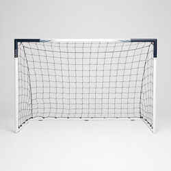 Size M Football Goal SG 500 - White/Blue