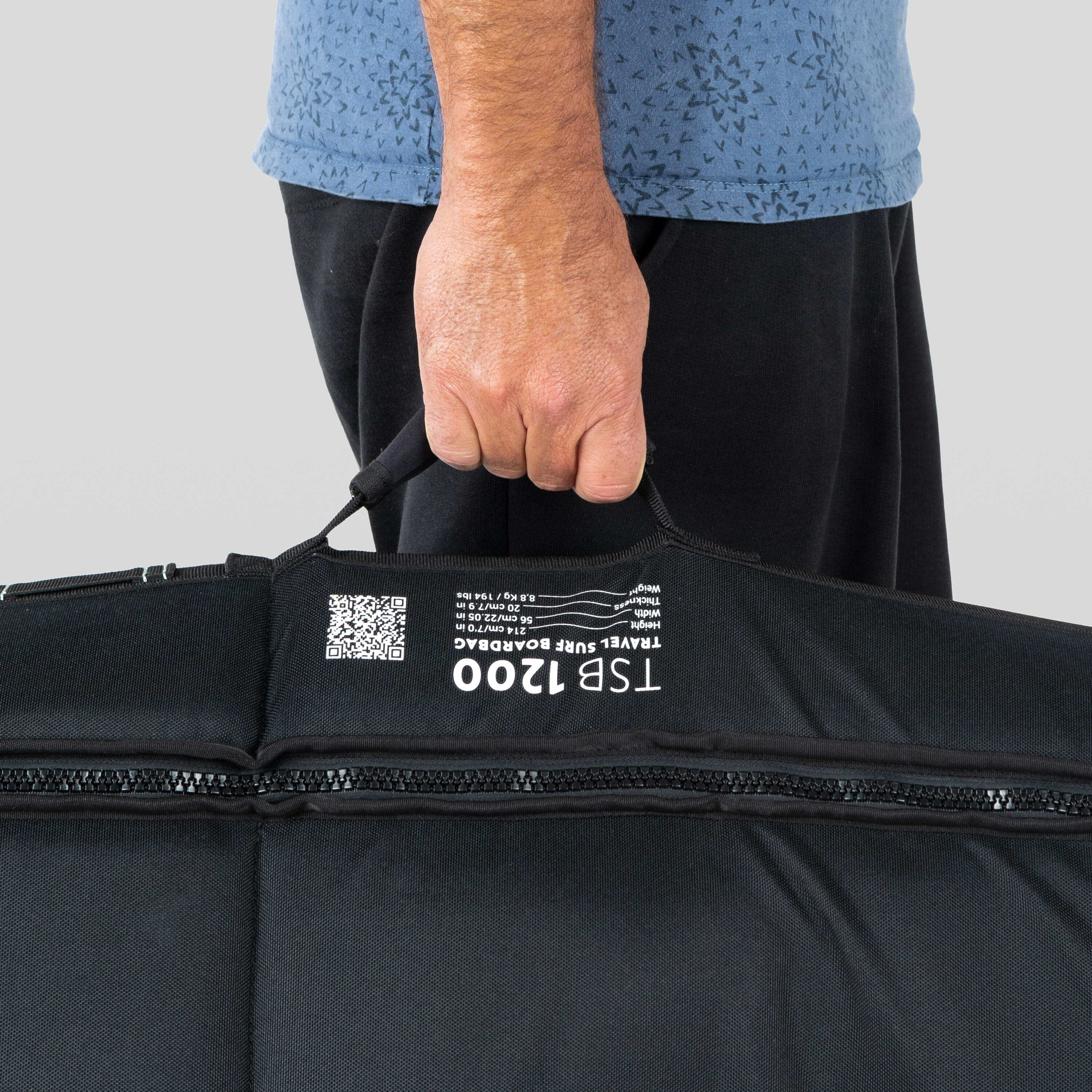 DECATHLON Cestovný obal 1200 na 3 surfovacie dosky 7' bez · záber 9