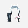 Bodyboard Leash inkl. Plug 2-in-1 Handgelenk Bizeps - 500 grau  