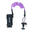 Bodyboard Leash 2-in-1 Handgelenk Bizeps - 500 violett inkl. Plug