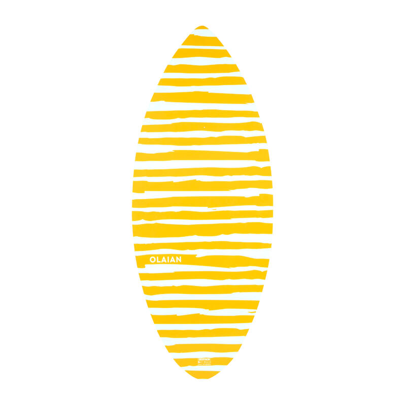 Skimboard 900 enfant bleu orange Fibre composite