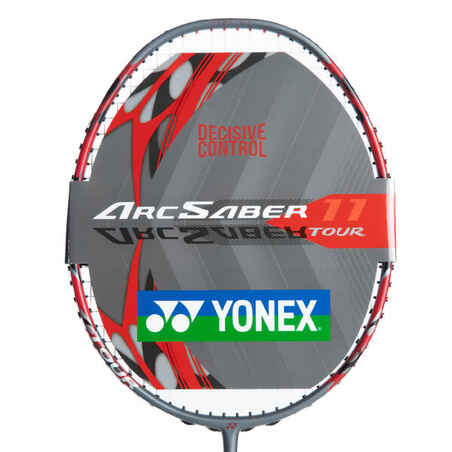 Badmintono raketė „Arcsaber 11 Tour“, pilkšvos perlamutro spalvos