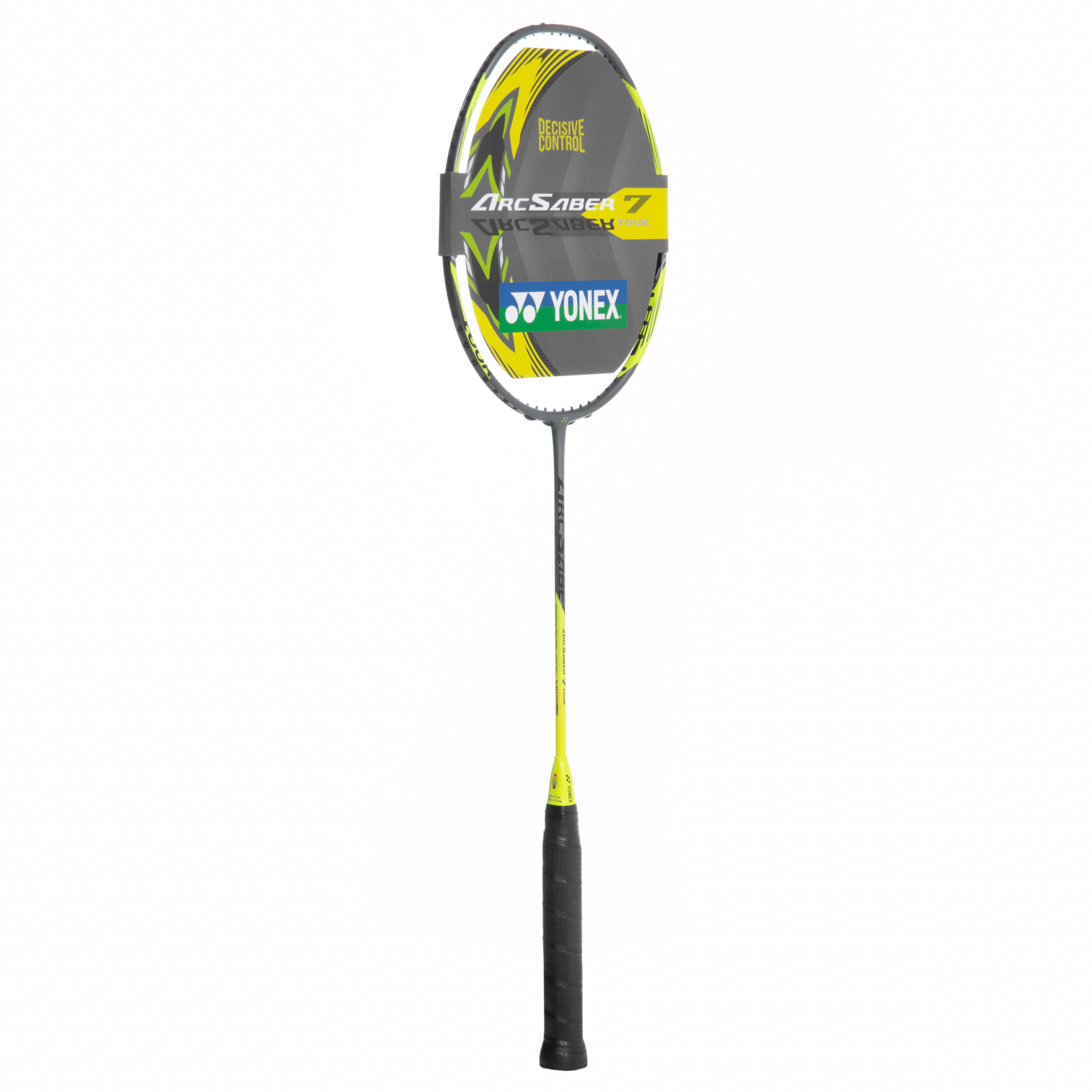 YONEX Raketa Arcsaber 7 Tour na bedminton sivo-žltá bez · záber 7