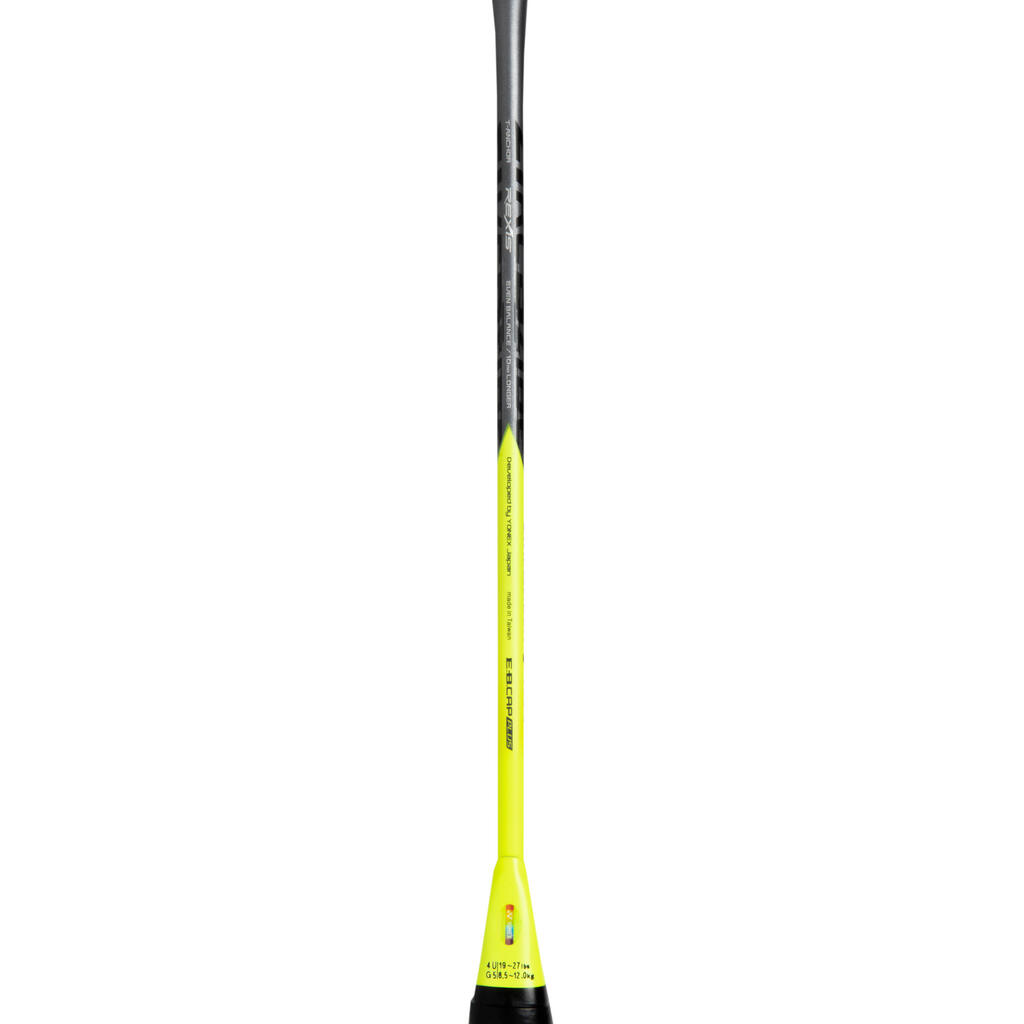 Badmintono raketė „Arcsaber 7 Tour“, pilka ir geltona