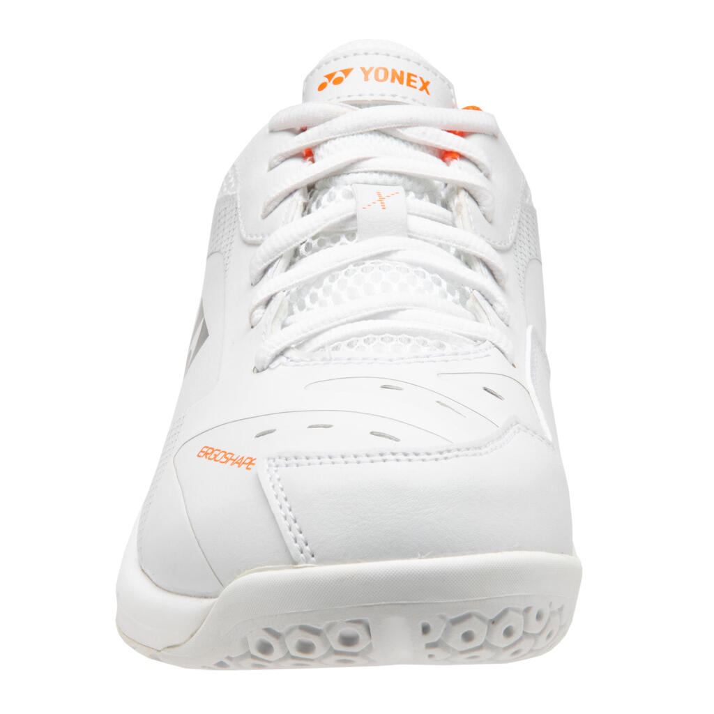 Herren Badmintonschuhe  - Yonex PC 65X weiss/orange