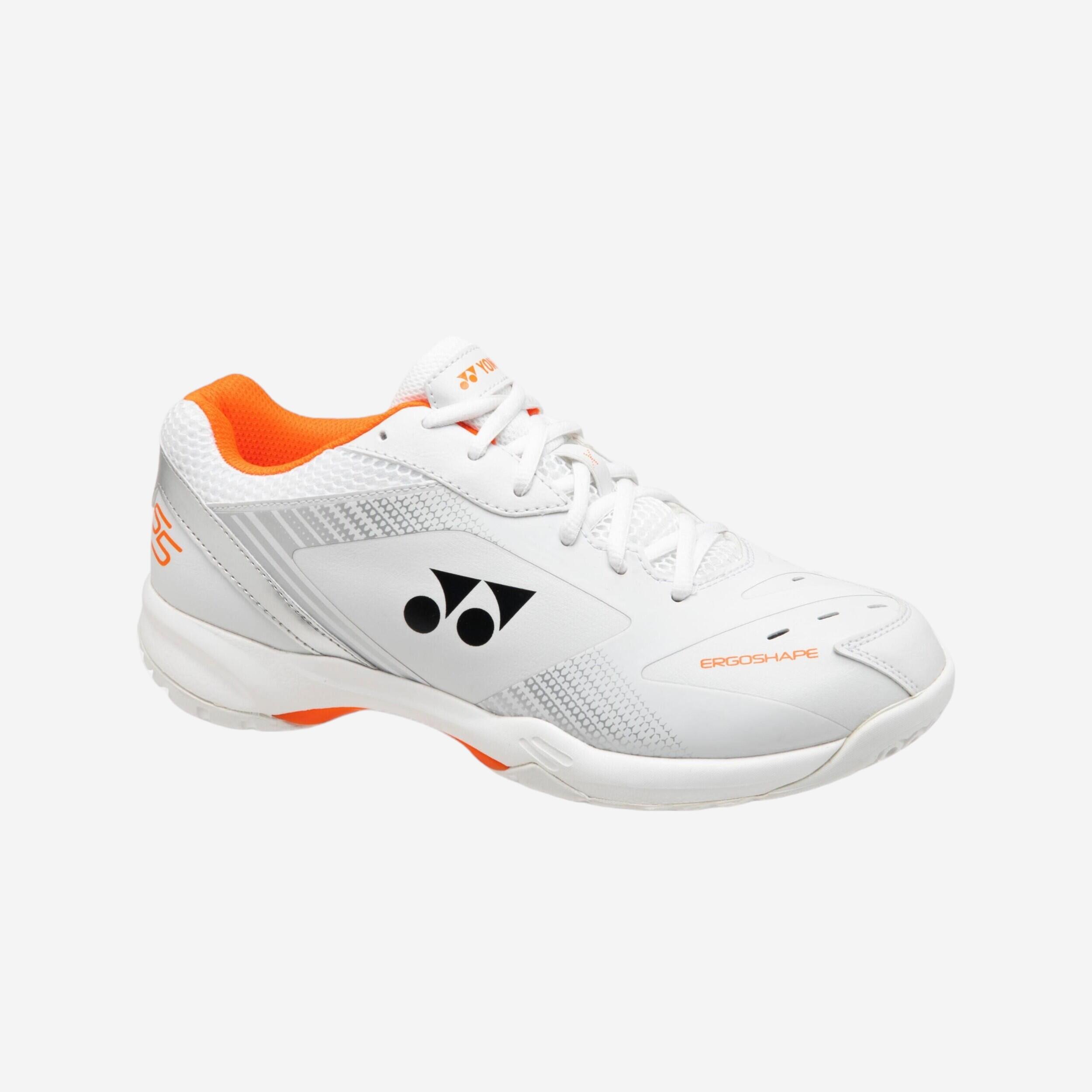 Herren Badmintonschuhe - Yonex PC 65X weiss/orange