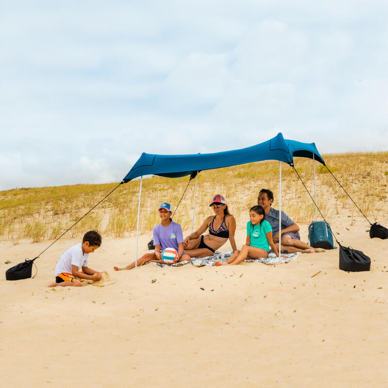 Piketten voor strandtent/beach tarp aluminium 2 stuks