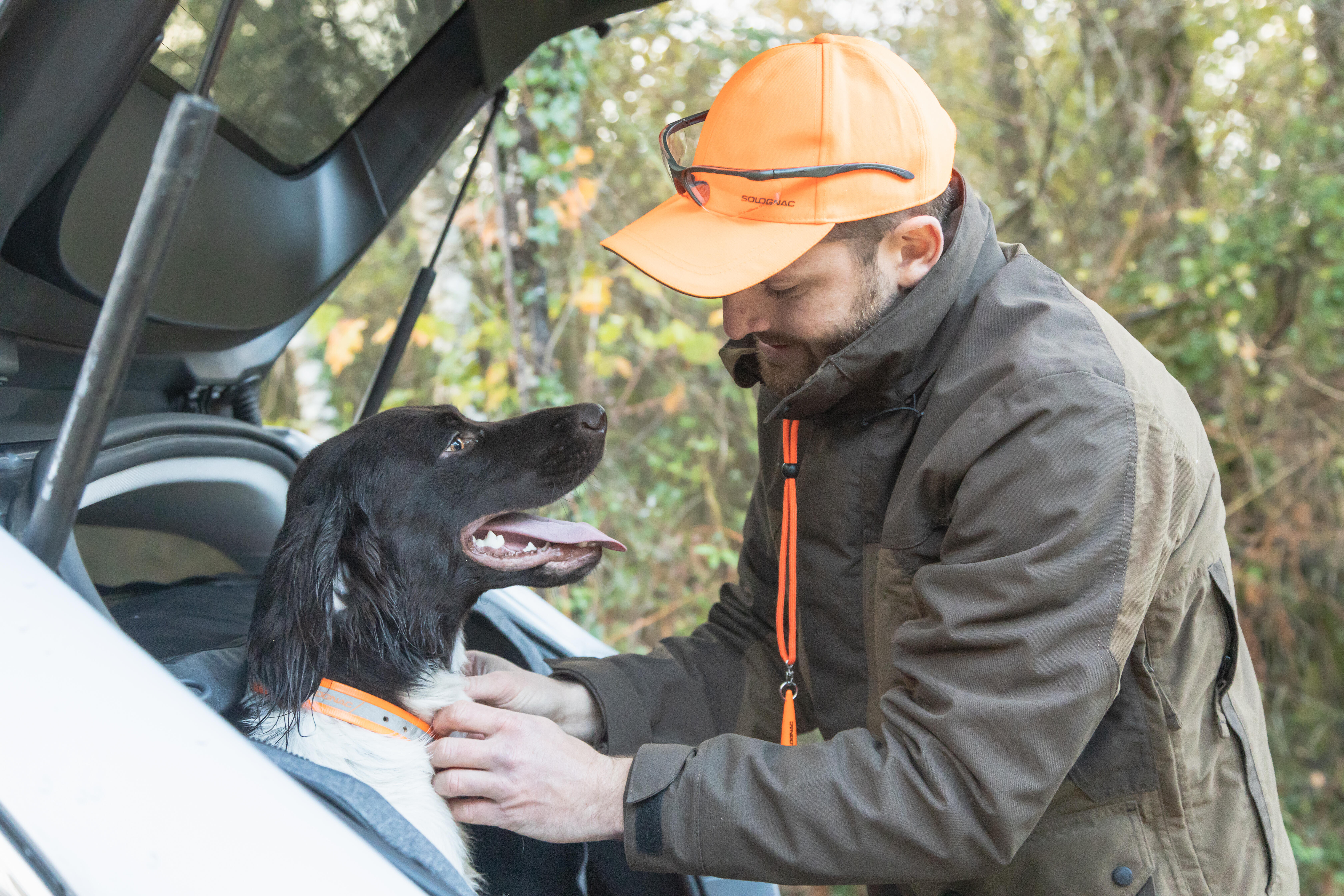 500 Reflective Dog collar - SOLOGNAC