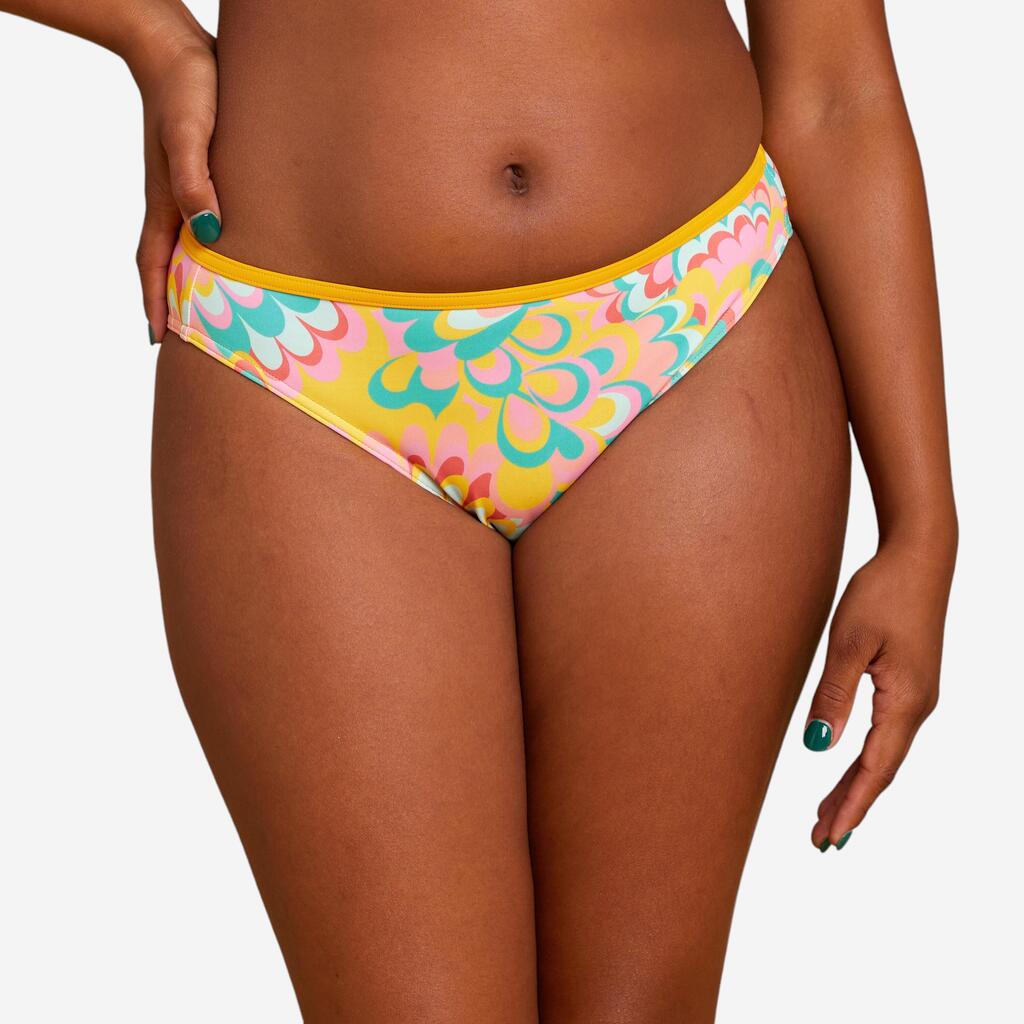 Panty de bikini amarillo para niña Flowy