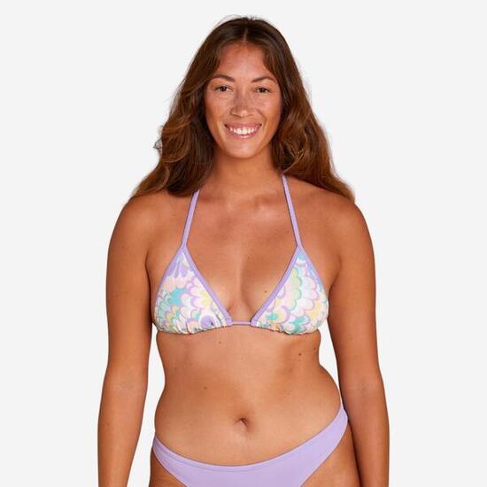 HAUT DE MAILLOT DE BAIN FEMME TRIANGLE COULISSANT MAE FLOWY PARME