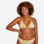Costume triangolo donna MAE FLOWY giallo