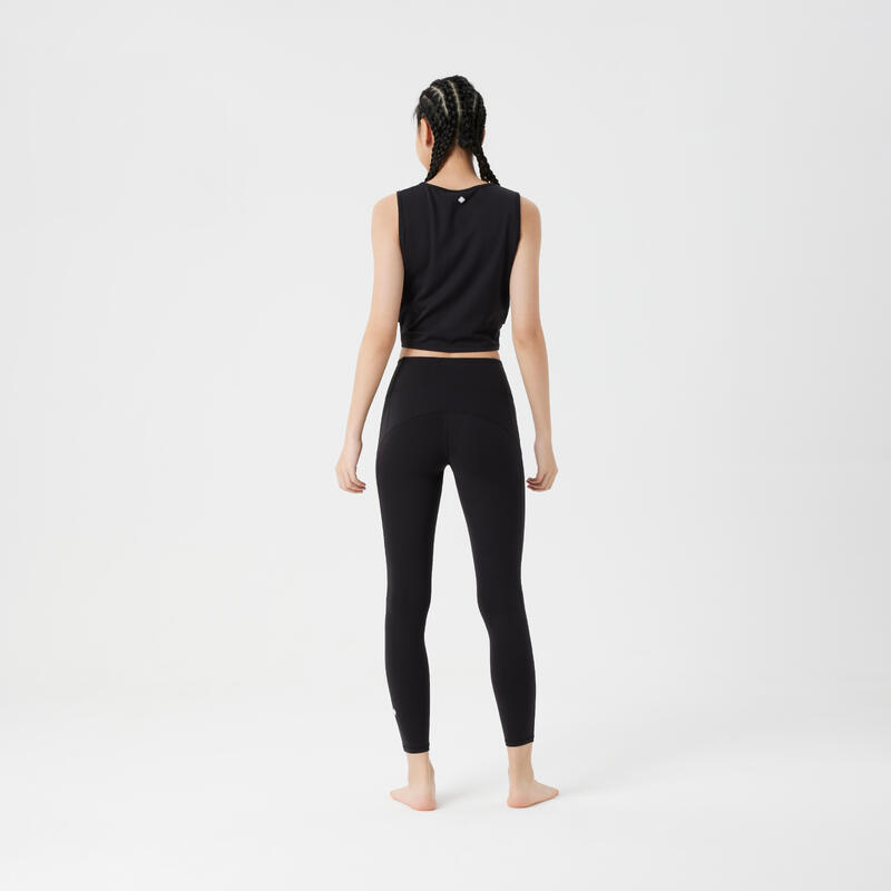 Yoga Crop Top Premium - Black