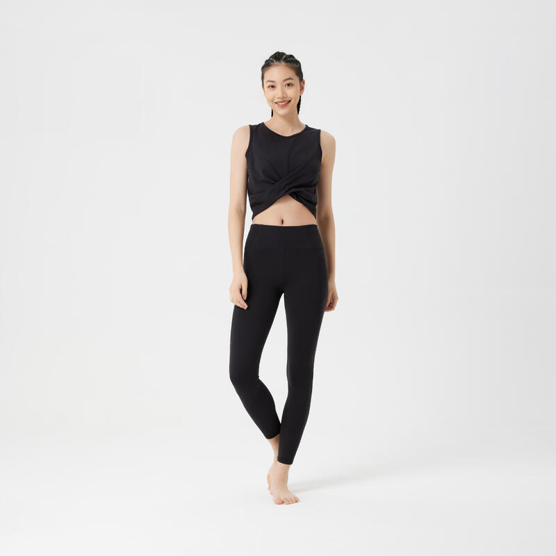 Yoga Crop Top Premium - Black