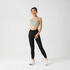 Sports Bra High Support with Zip - Green