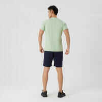 Men's Crew Neck Breathable Essential Fitness T-Shirt - Green