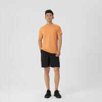 Men's Crew Neck Breathable Essential Fitness T-Shirt - Orange