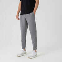 Men's Fitness Jogging Bottoms 500 Essentials - Grey