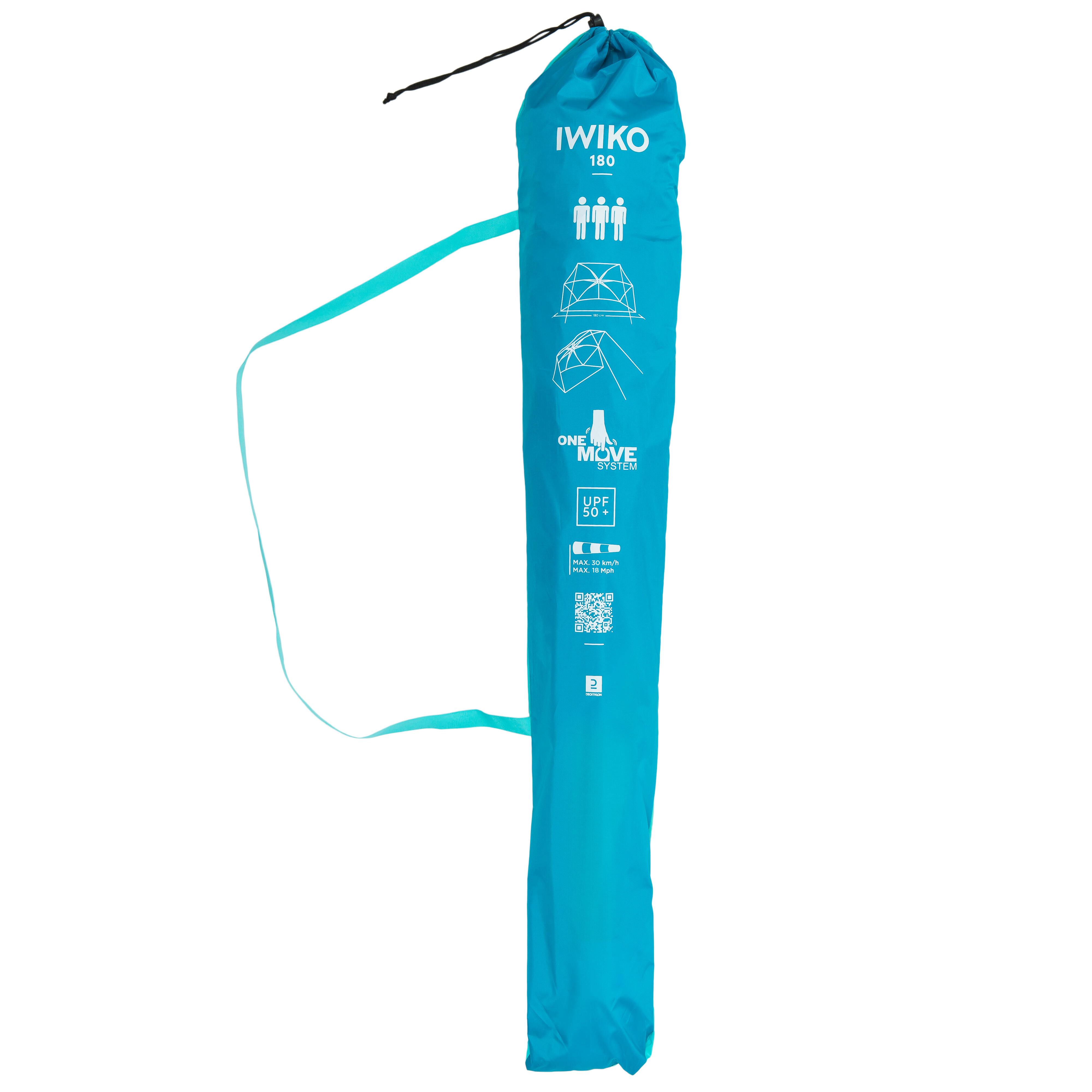 Abri de plage à 3 places - DECATHLON