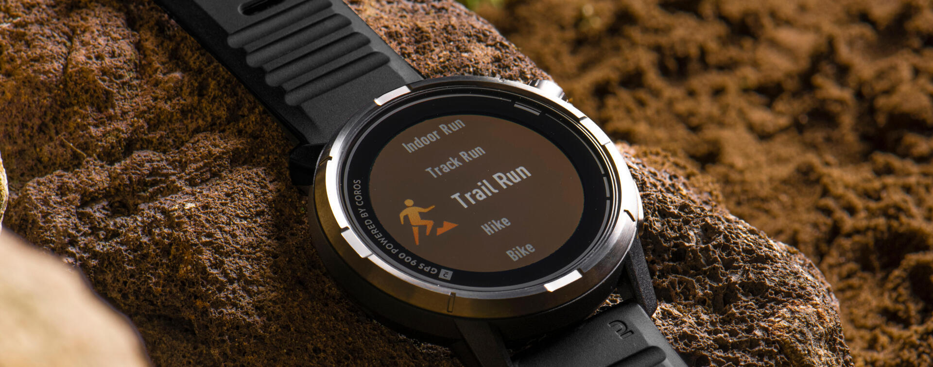 SMARTWATCH GPS 900 BY COROS ZWART