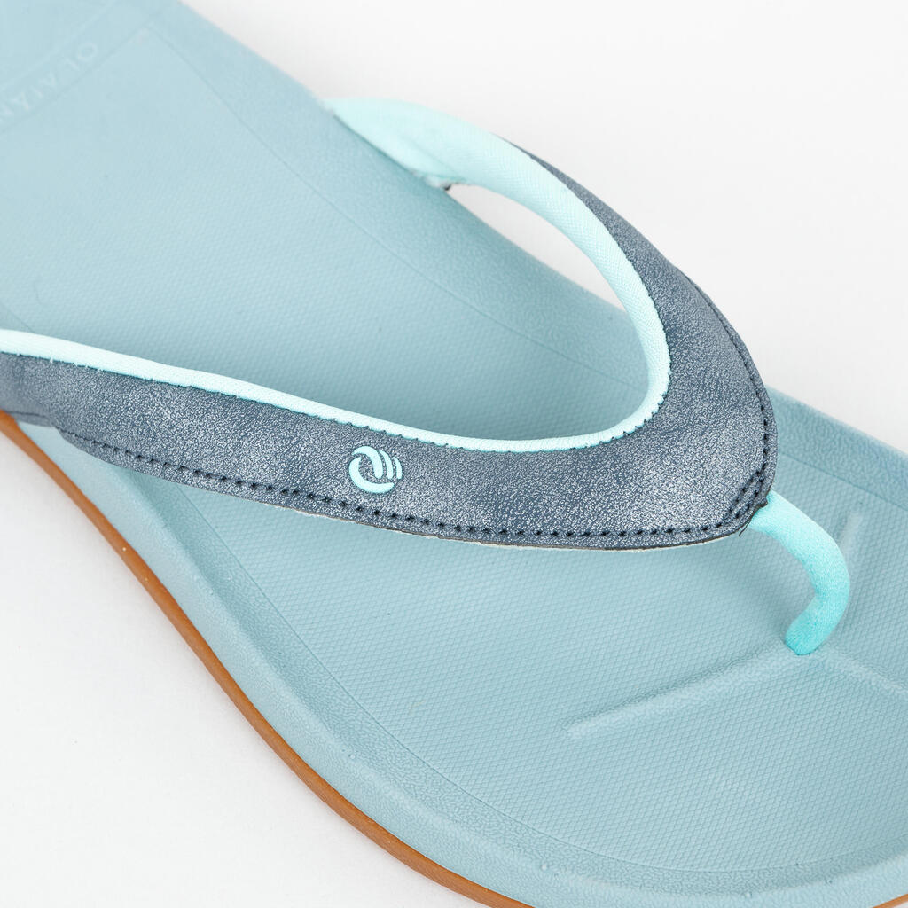 Zehensandalen Damen 950 Blau