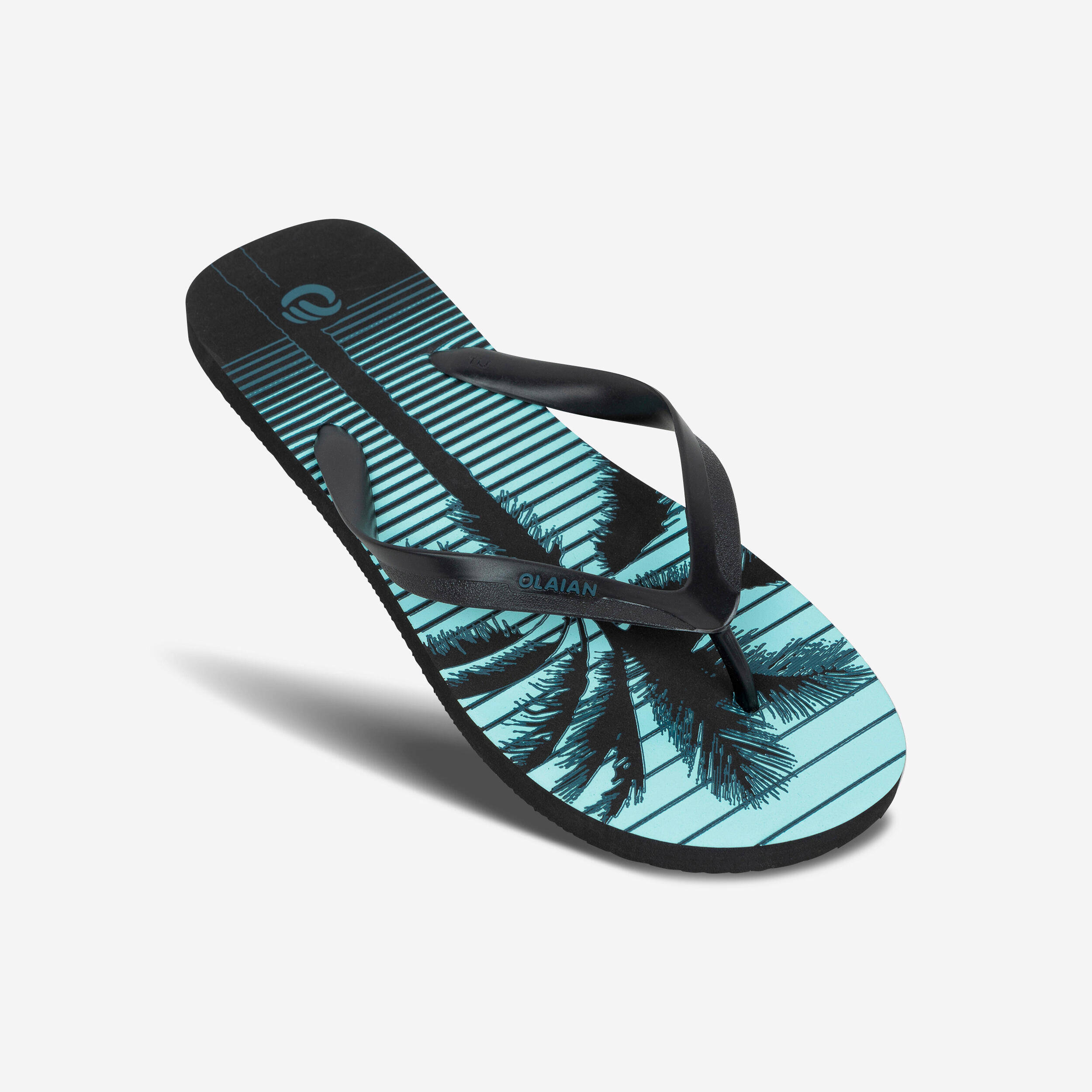 Men Flip-Flops 120 Palmline Black -  5