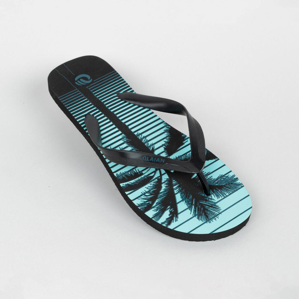 Men's flip-flops - 120 Block black blue