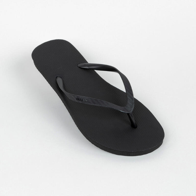 Chanclas playa Mujer dedo negro