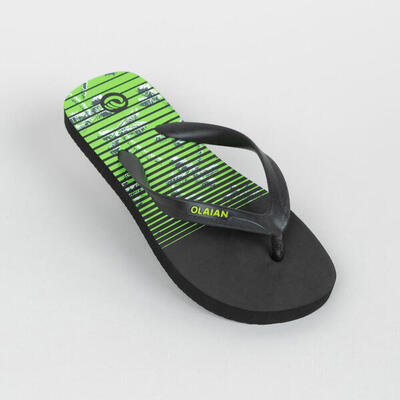 Chanclas playa Niños dedo negro