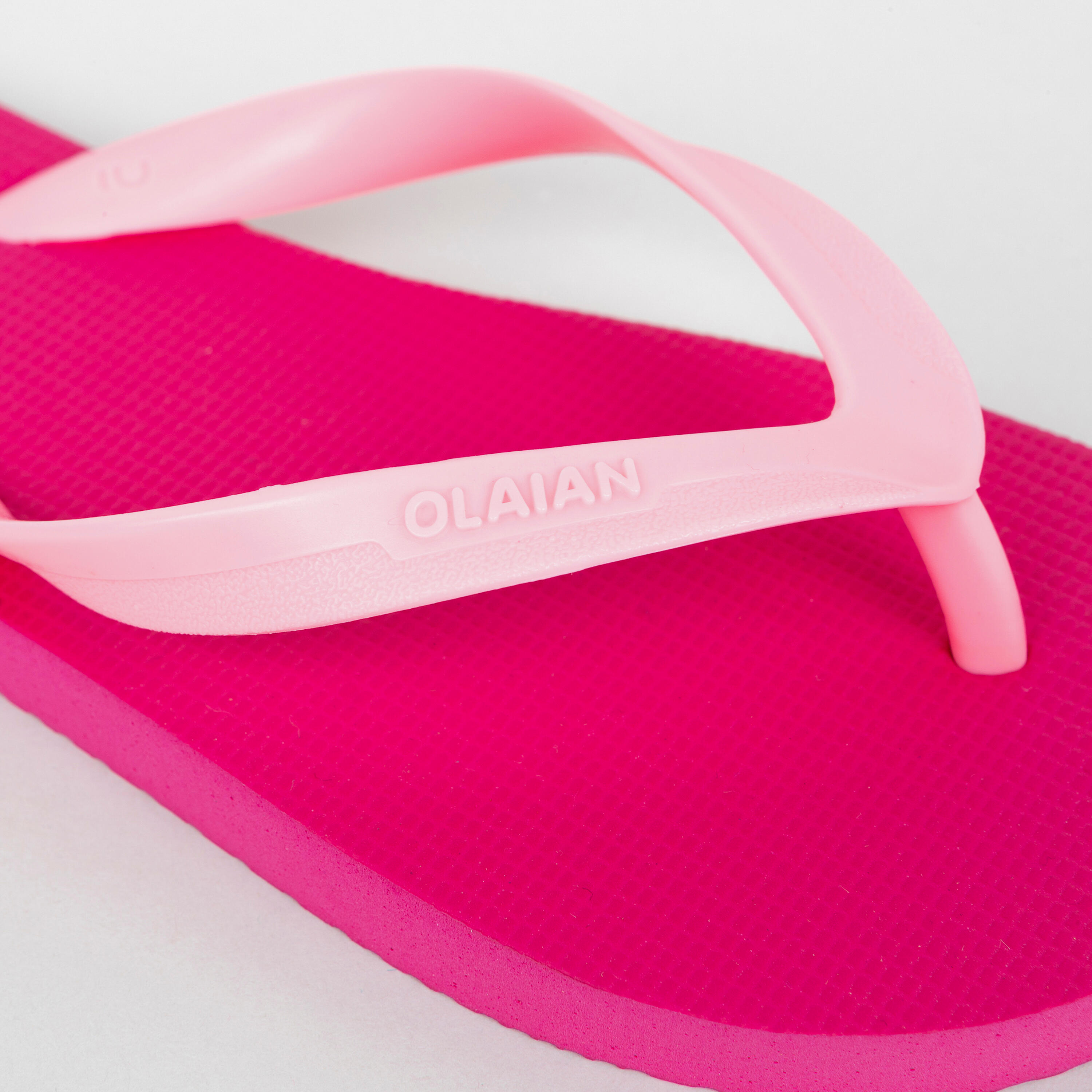 Girl's flip-flops - 100 new pink