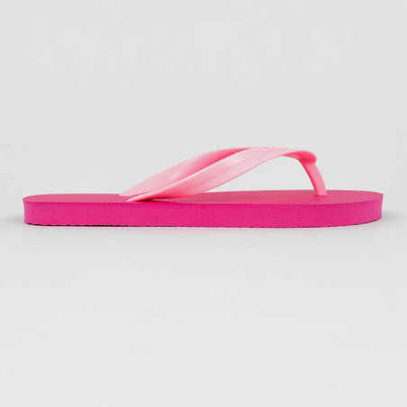 Girls' Flip-Flops - 100 New Pink