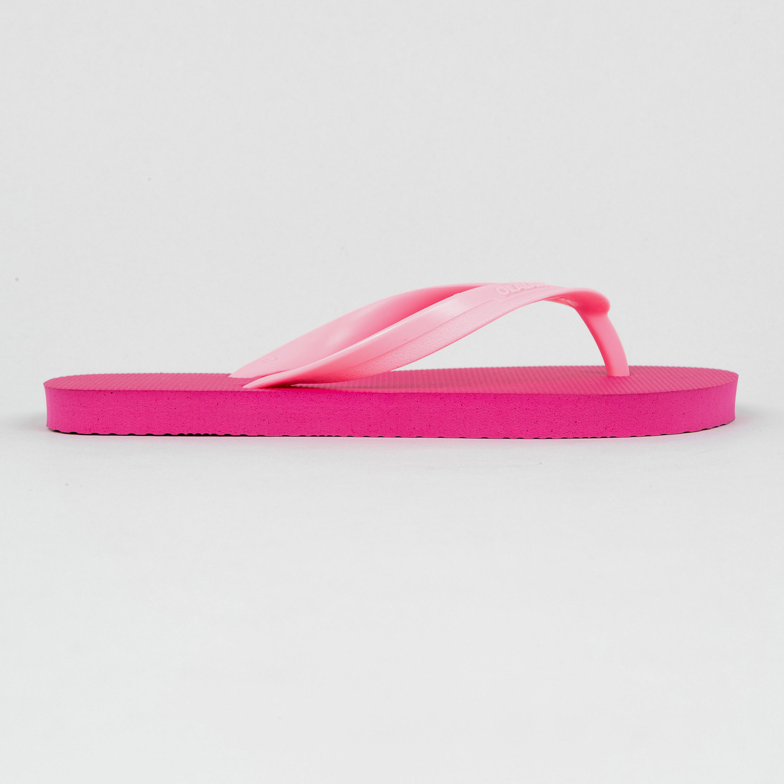 Girls' Flip-Flops - 100 New Pink 3/5