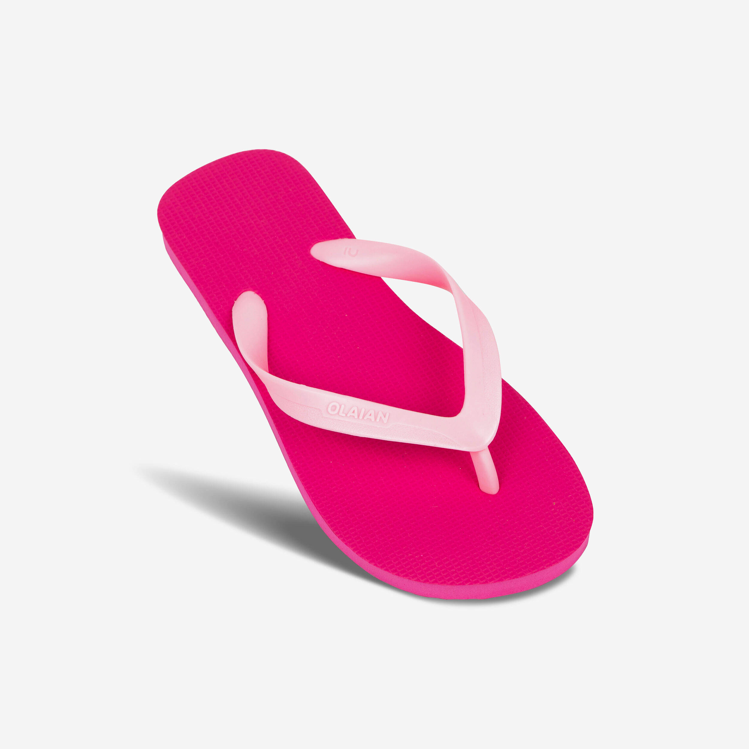 Girls' Flip-Flops - 100 New Pink -  3