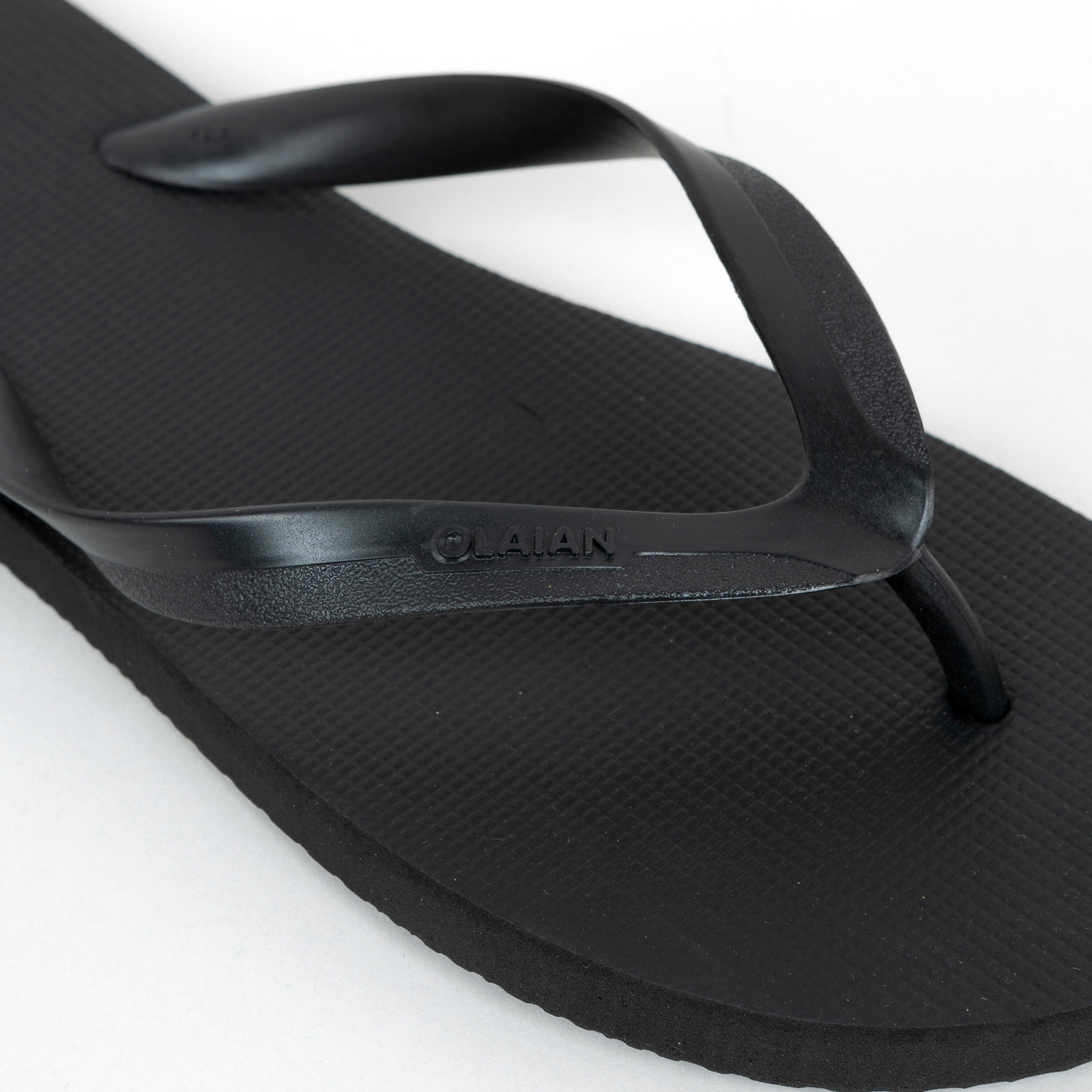 Men's Flip-Flops - 100 Black 5/5