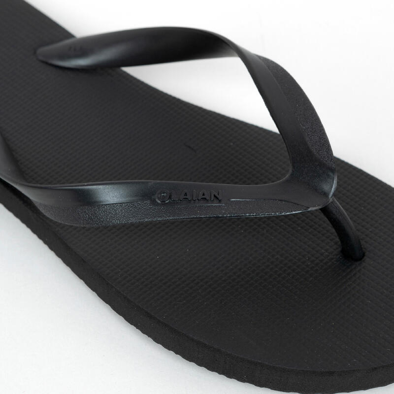 Chanclas playa Hombre dedo negro