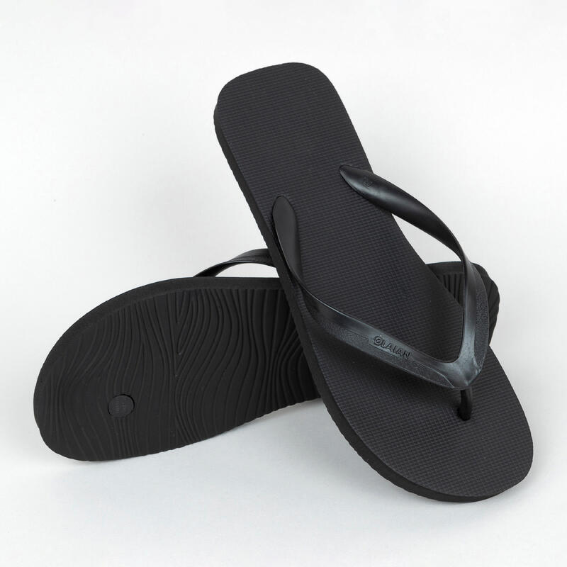 Chanclas playa Hombre dedo negro