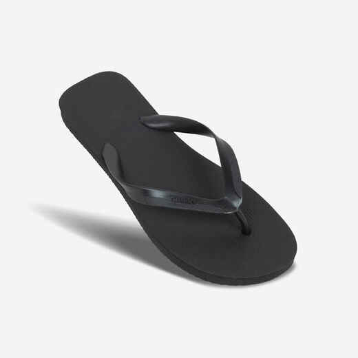 
      Men's Flip-Flops - 100 Black
  