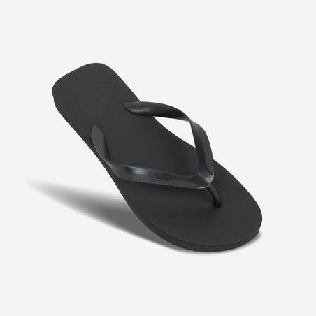 Men's Flip-Flops - 100 Black