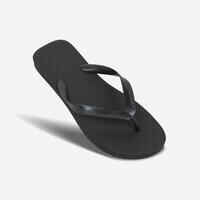 Women's Flip-Flops - 100 Black - Decathlon