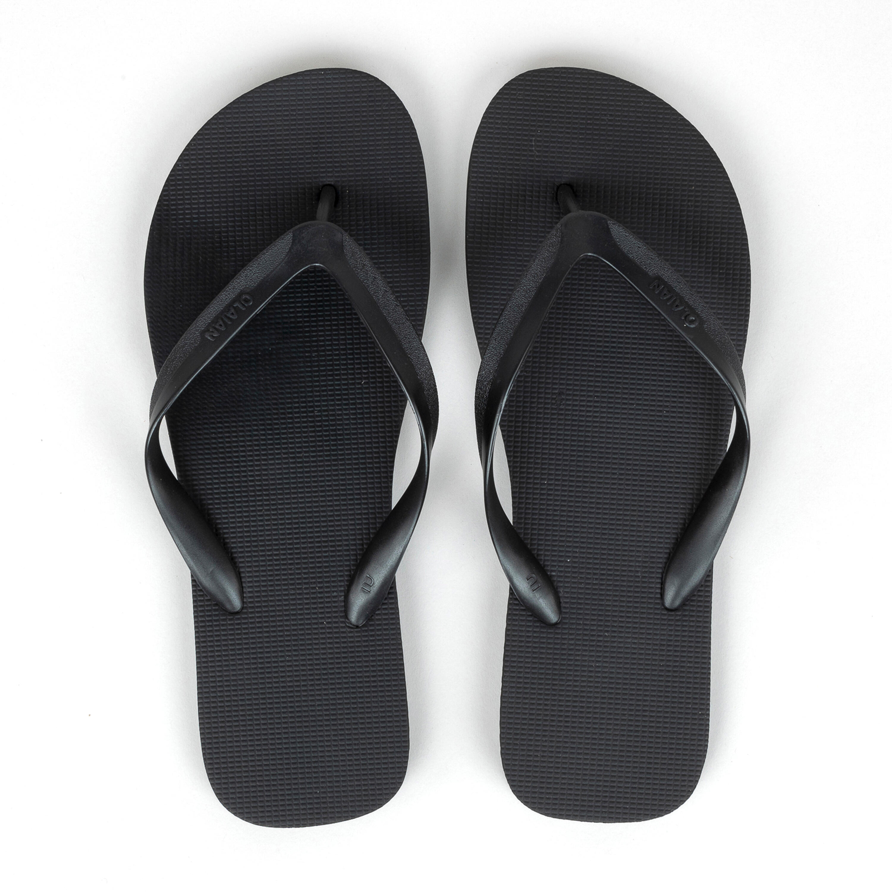 Men's Flip-Flops - 100 Black 2/5