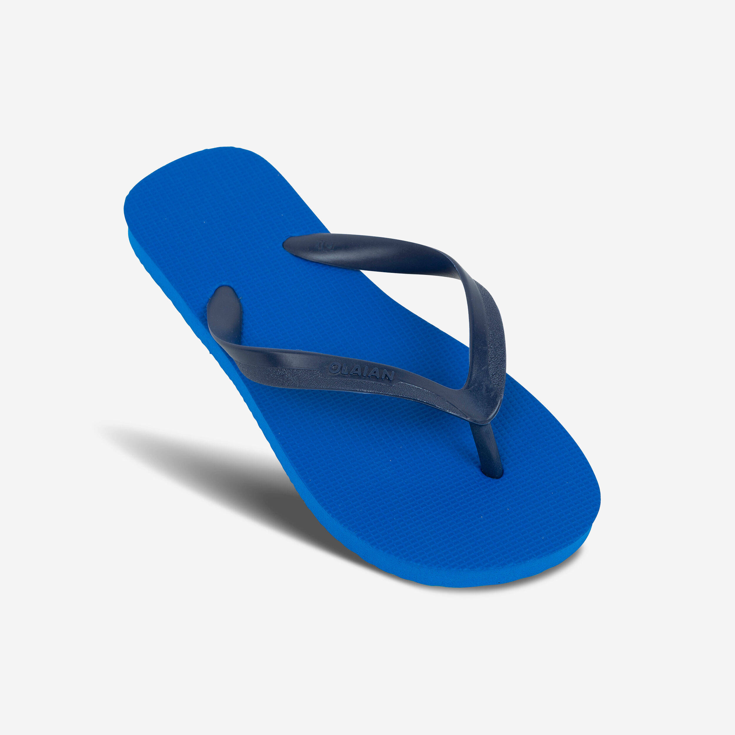 Boys Flip Flops or Slippers 100 Blue -  3