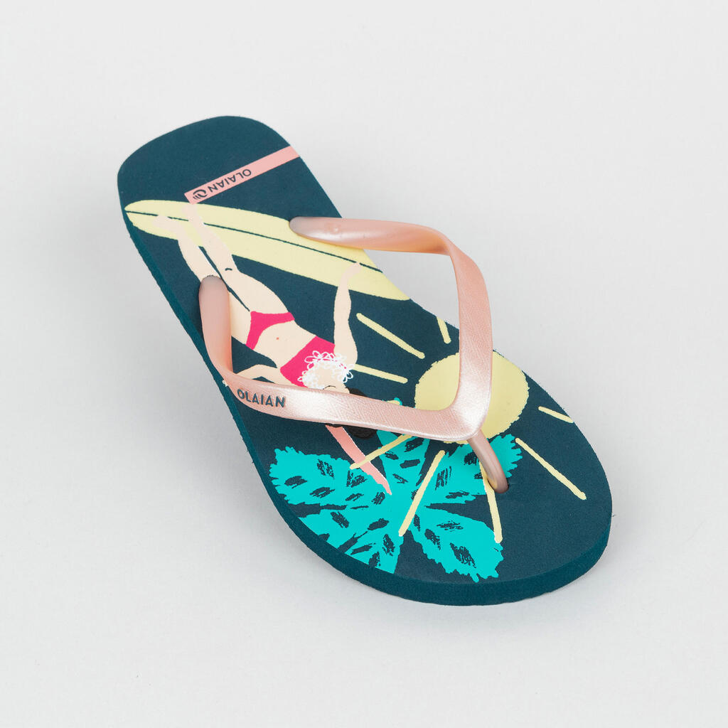 Girl's flip-flops -120 Jea black