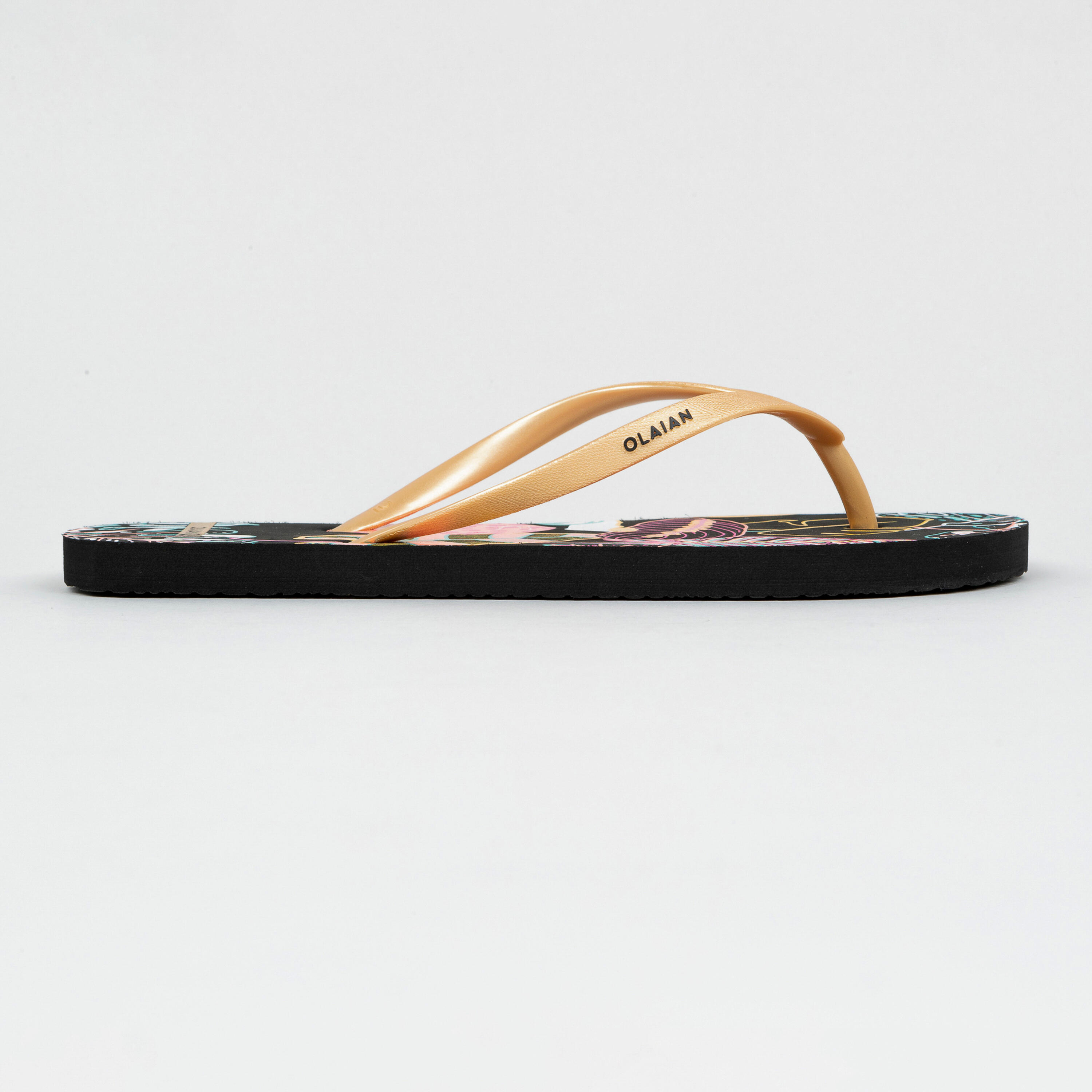 Women's Flip-Flops - 120 - Black - Olaian - Decathlon