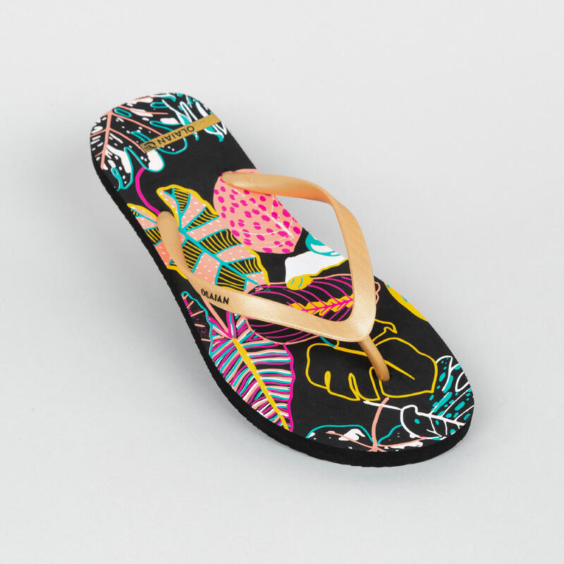 Teenslippers voor dames 120 Cala zwart