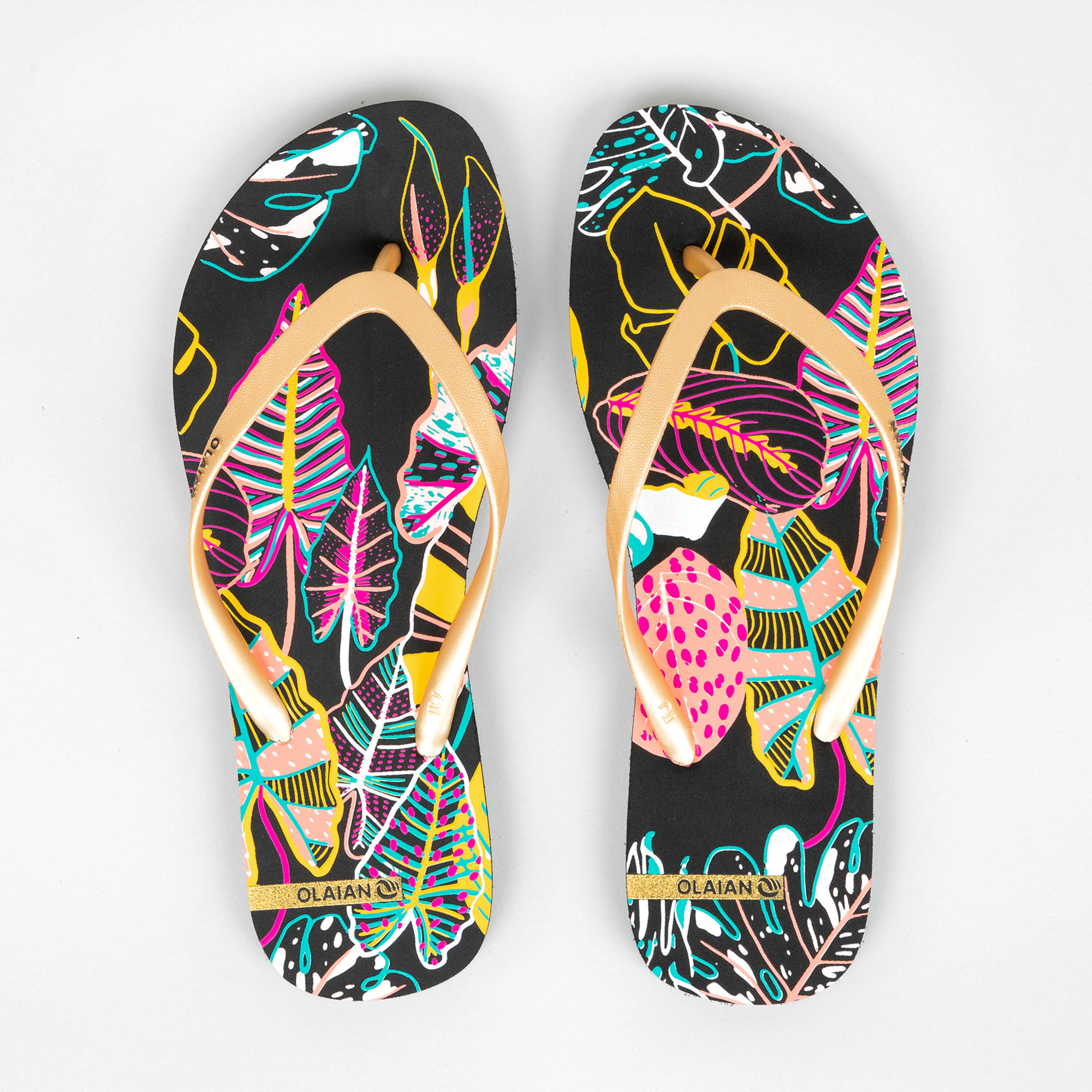 Women's flip-flops - 120 Cala black 2/5