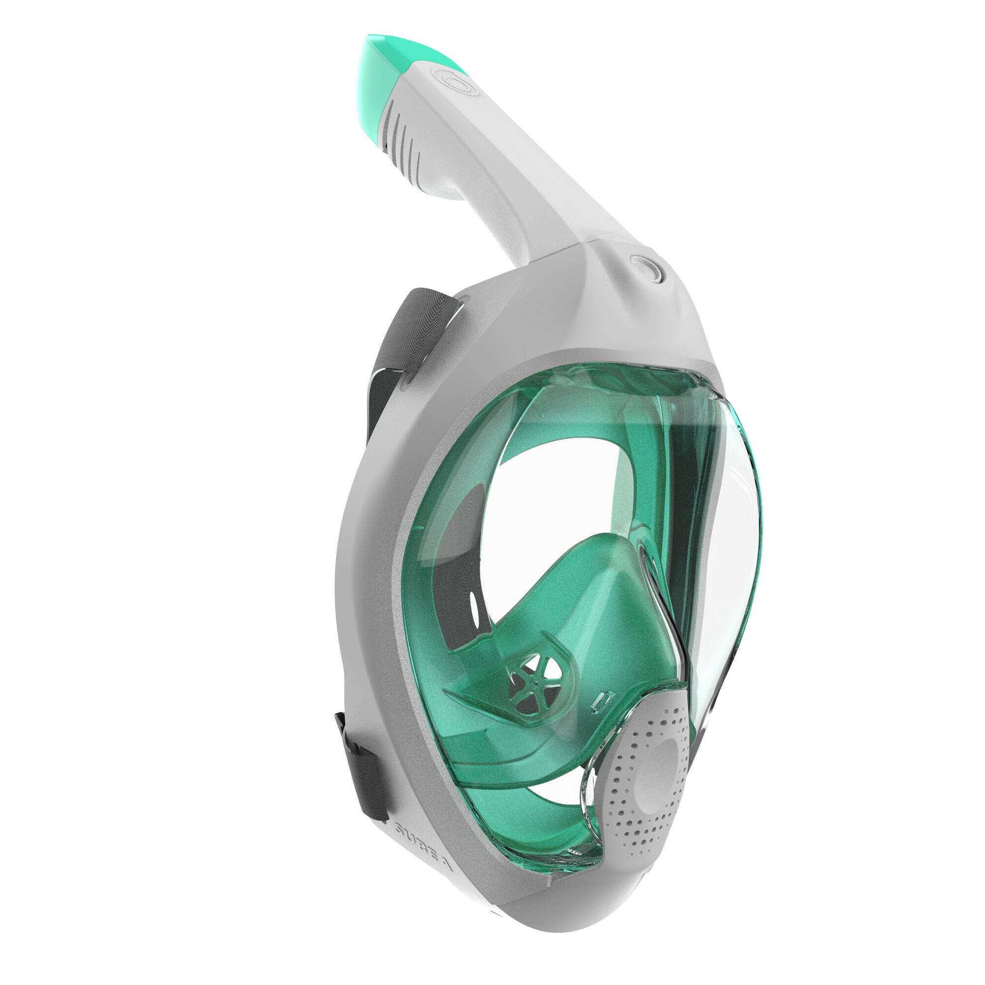 Masque snorkeling surface easybreath + avec valve acoustique > 10 ans - Lagune 14/14