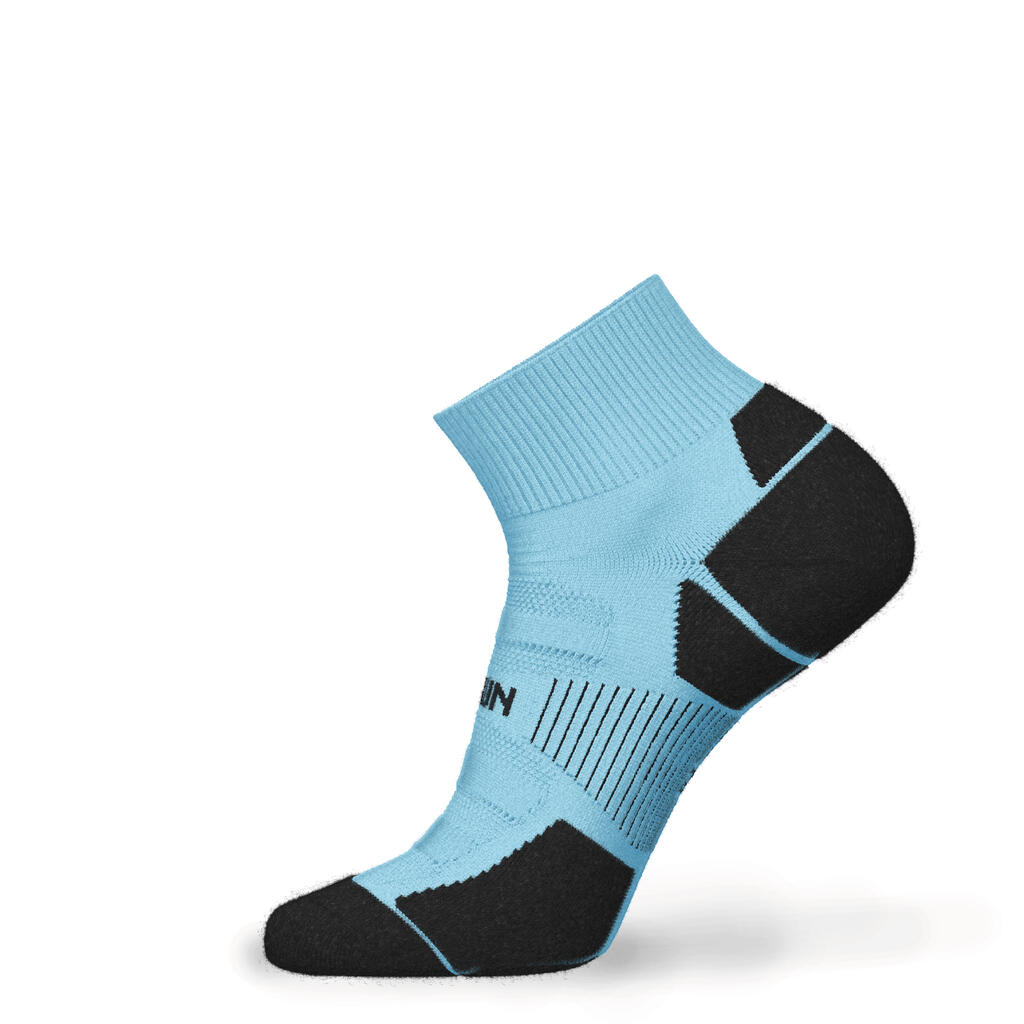CHAUSSETTES DE RUNNING RUN900 FINES MID BLEUES