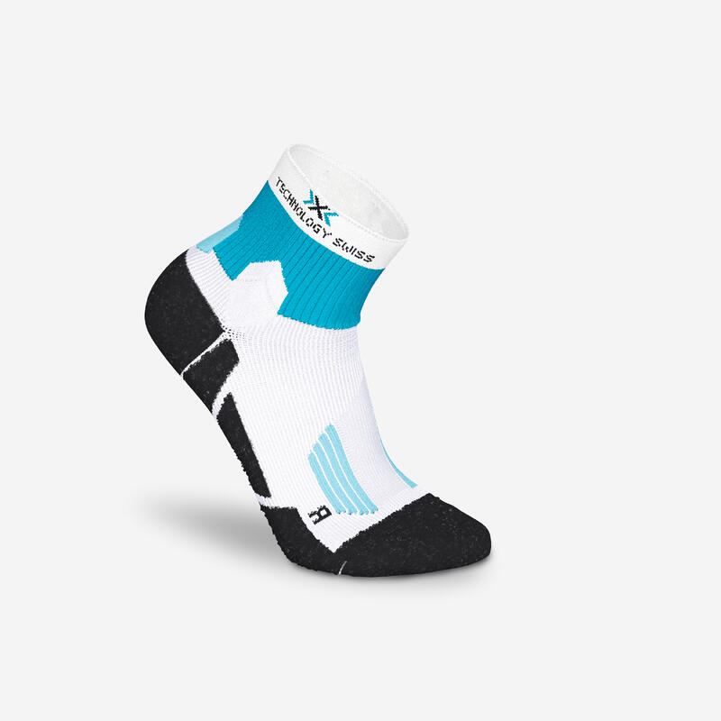 CHAUSSETTES DE RUNNING RUN900 X BLANC/BLEU