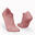 Nízké běžecké ponožky RUN500 růžové 2 páry 