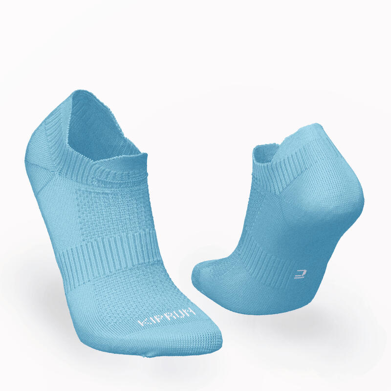 Nízké běžecké ponožky RUN500 modré 2 páry 